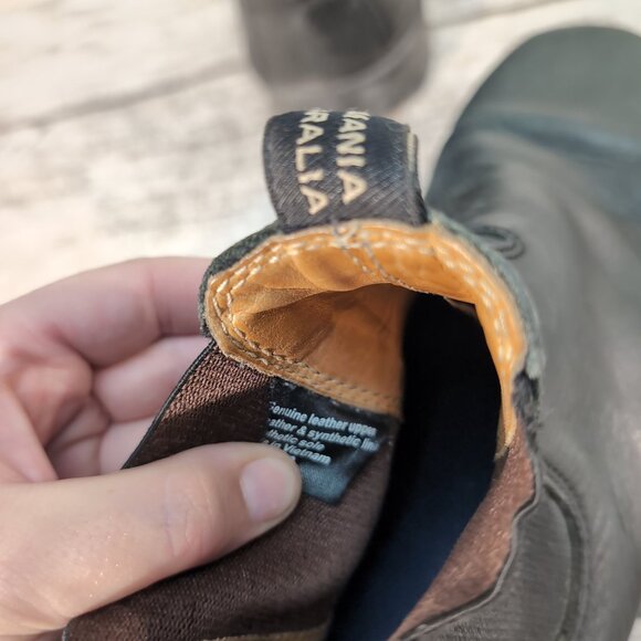 Blundstone 510 Black Leather Chelsea Boots – Unisex Size 9 - Picture 5 of 11